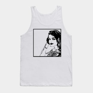 Woman Portrait 49 Shakuntala Devi Tank Top